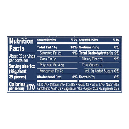 PLANTERS Lightly Salted Dry Roasted Peanuts, Party Snacks, Plant Based Protein, 2.16 lb Canister