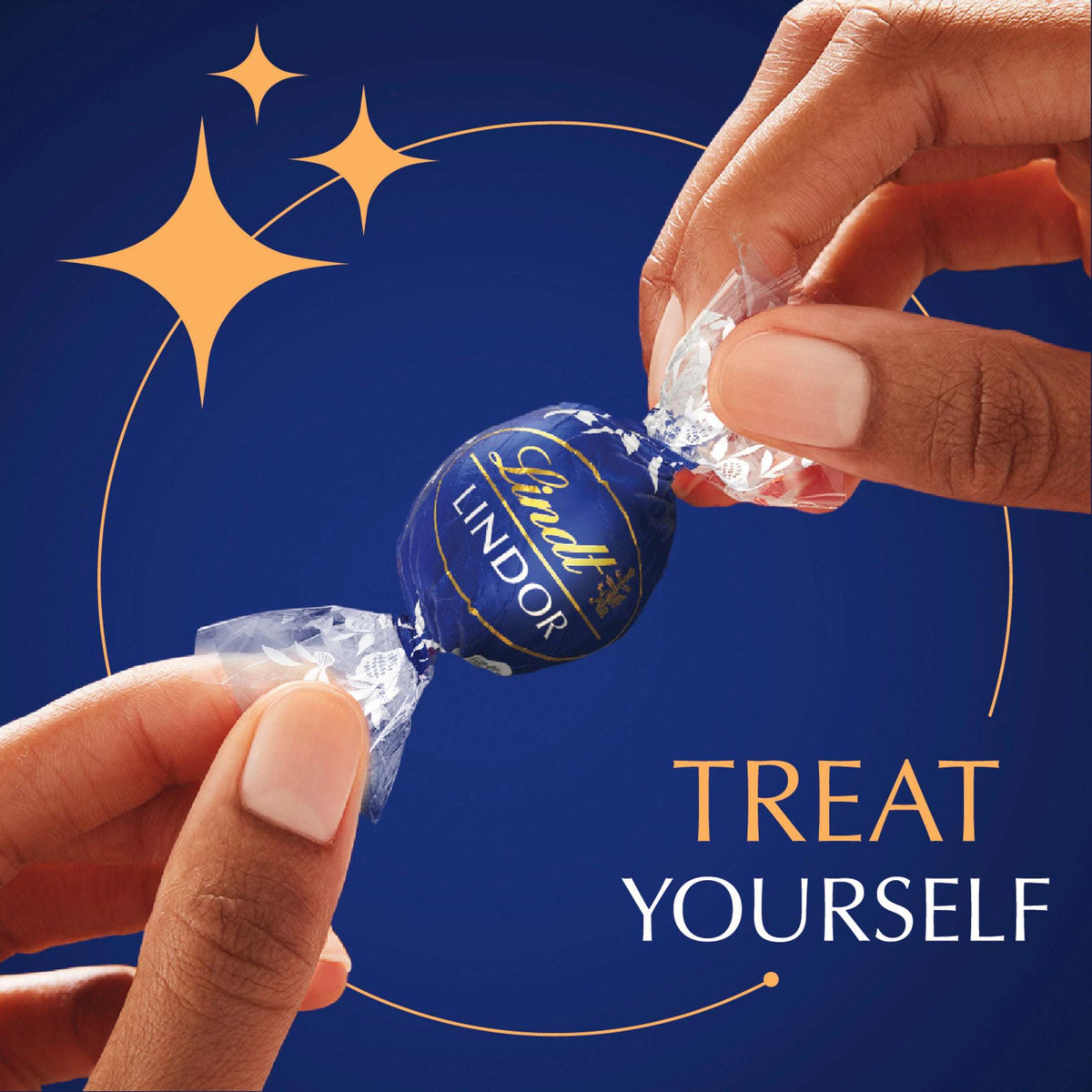Lindt LINDOR Assorted Dark Chocolate Candy Truffles, 12.7 oz. Bag