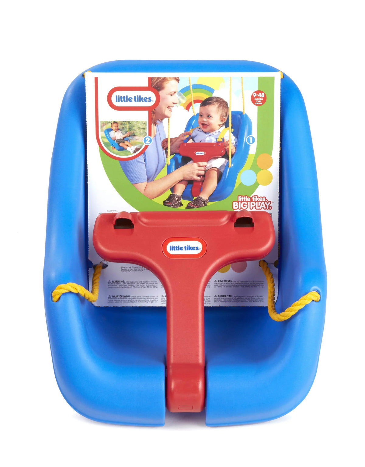 Little Tikes 2-in-1 Snug and Secure Swing, High Back Swing