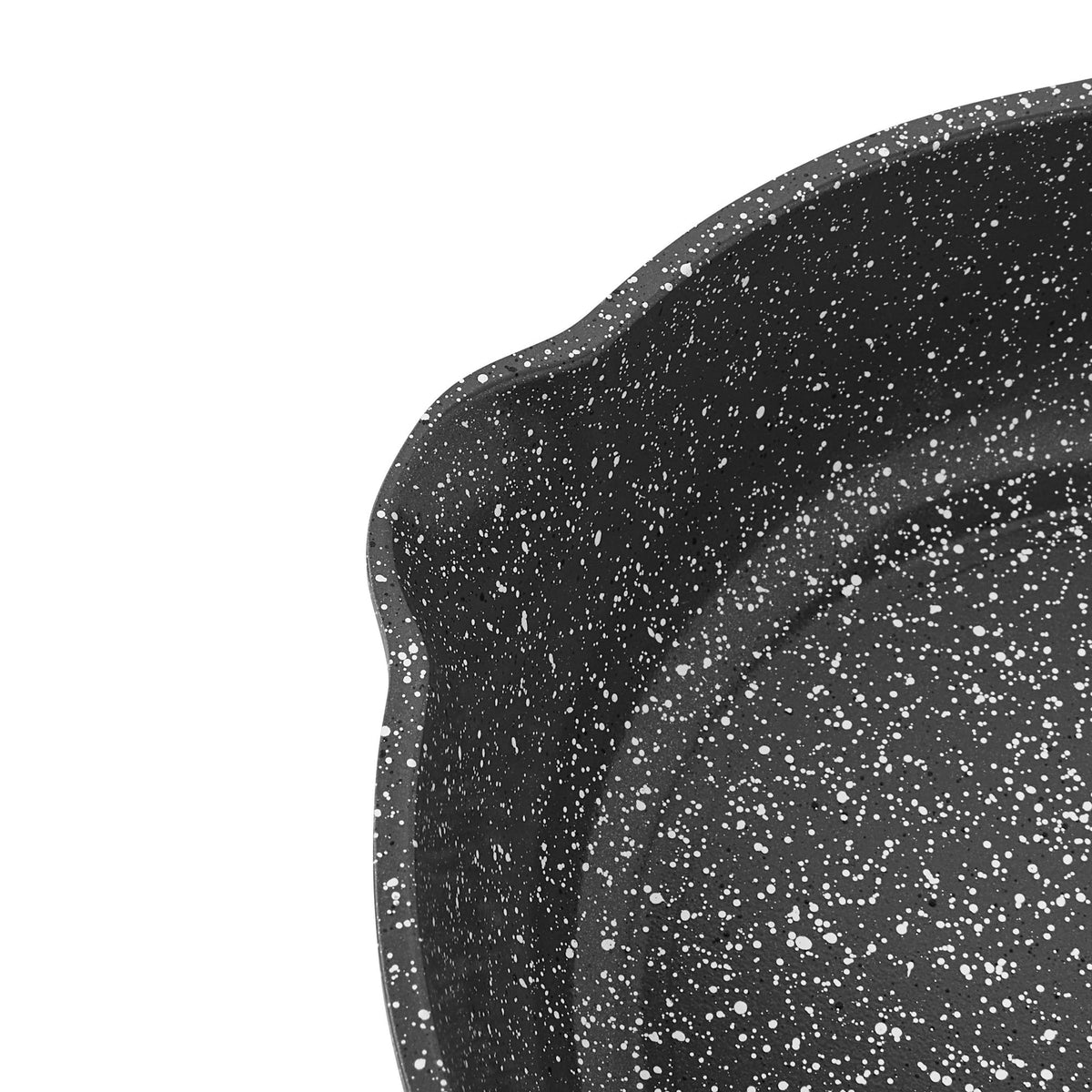 The Pioneer Woman Prairie Signature Cast Aluminum 8-Inch Fry Pan, Charcoal Speckle