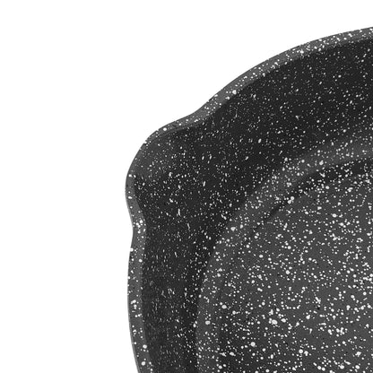 The Pioneer Woman Prairie Signature Cast Aluminum 8-Inch Fry Pan, Charcoal Speckle