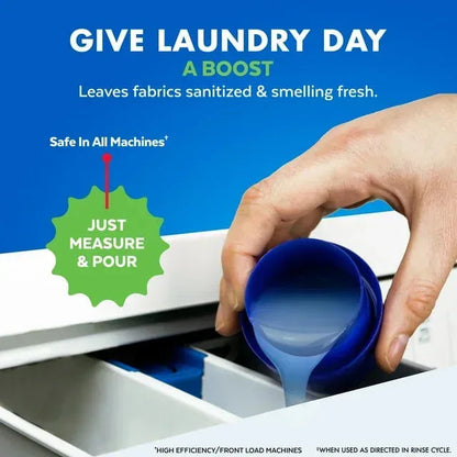 Lysol Tough Odor Eliminator Laundry Sanitizer Additive, 0% Bleach, Eliminates Odor Causing Bacteria, 41oz