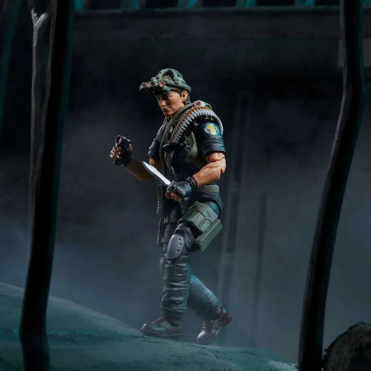 G.I. Joe Classified Series Night Force Tunnel Rat, Collectible G.I. Joe Action Figure (6"), 107
