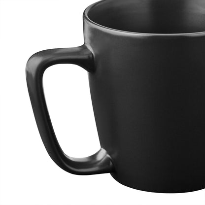 Mainstays Alessandra 14oz Solid Matte Black Stoneware Mug