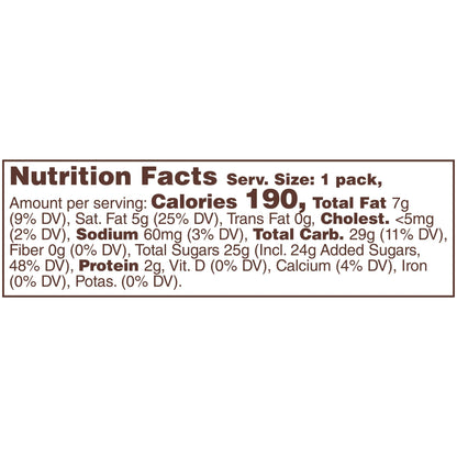 M&M's Caramel Cold Brew Milk Chocolate Candy - 1.41 oz Pack