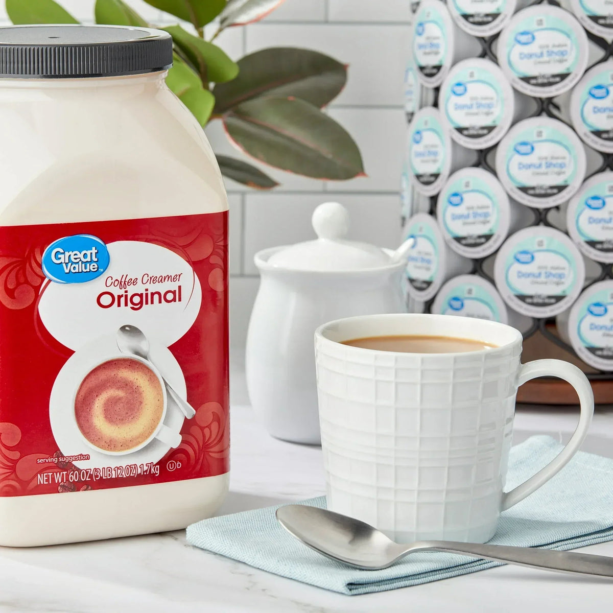 Great Value Original Value Size Coffee Creamer, 60 oz