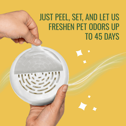 Citrus Magic Pet Deodorizing Solid Air Freshener for Pet Homes, Fresh Citrus - 8 oz