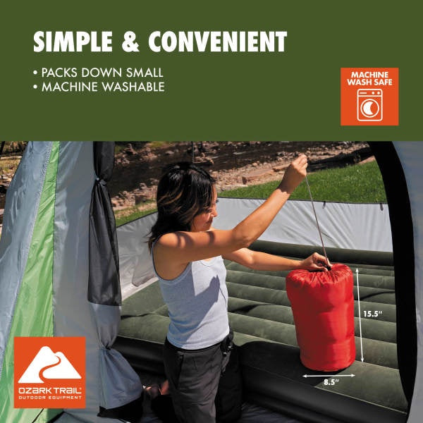 (3 pack) Ozark Trail 50 F Rectangular Sleeping Bag