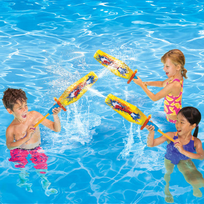 Banzai 2-in-1 Water Blaster & Foam Sword- for Kids Toddlers Girls Boys Agest 3+