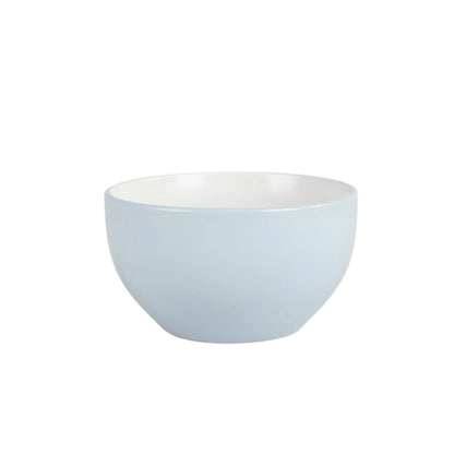 10 Strawberry Street 16-Piece Two Tone Coupe Dinnerware Set - Blue/White