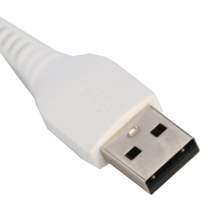 onn. Dual-Port Car Charging Kit with Lightning to USB Cable, White