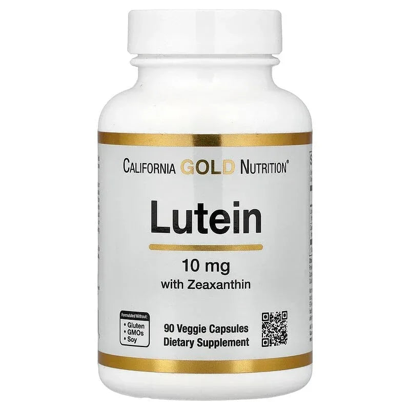 California Gold Nutrition, Lutein, 90 Veggie Capsules