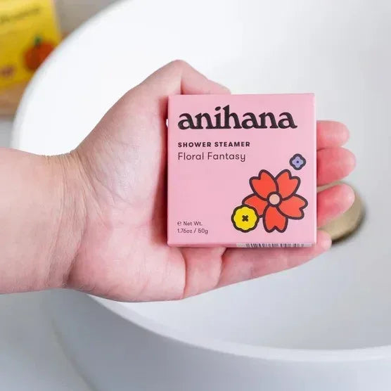 anihana Shower Steamers, 1.76 oz, 12-pack
