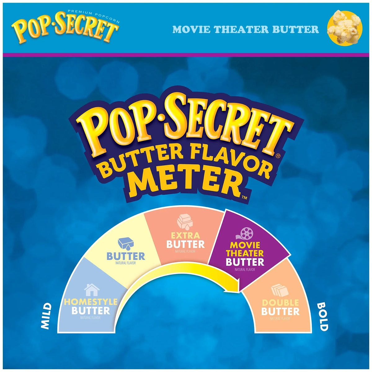 Pop Secret Microwave Popcorn, Movie Theater Butter Flavor, 1.75 oz Mini Bags, 12 Ct