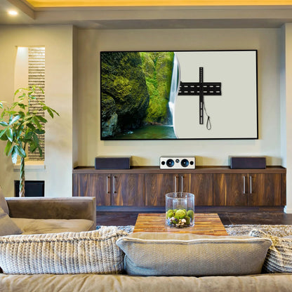 onn Fixed TV Wall Mount for 32" to 86" TVs, holds up to 120 lbs