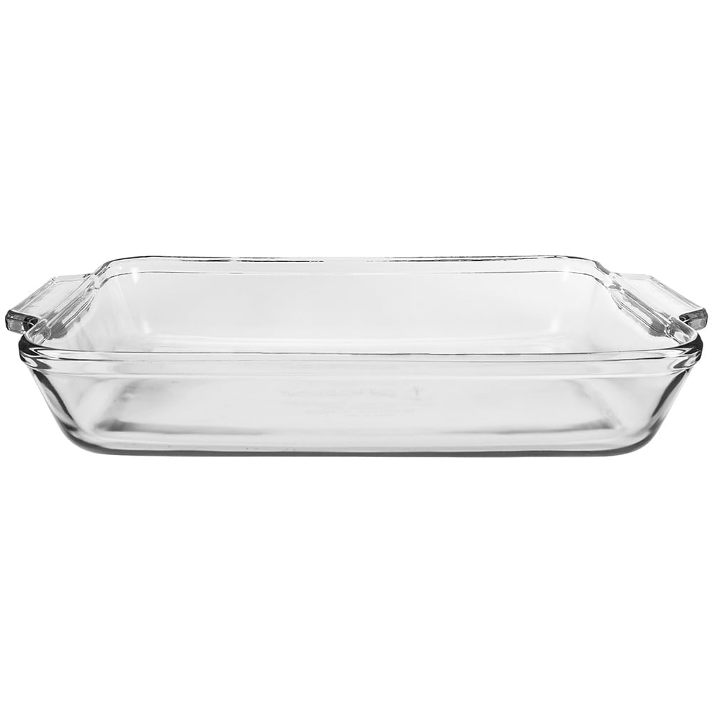 Anchor Hocking Oven Basics Tempered Clear Glass Rectangular Baking 5 Quart Dish