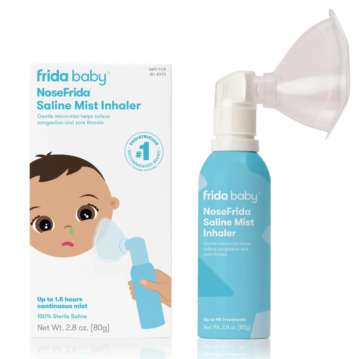 Frida Snotsucker and Saline Mist Inhaler