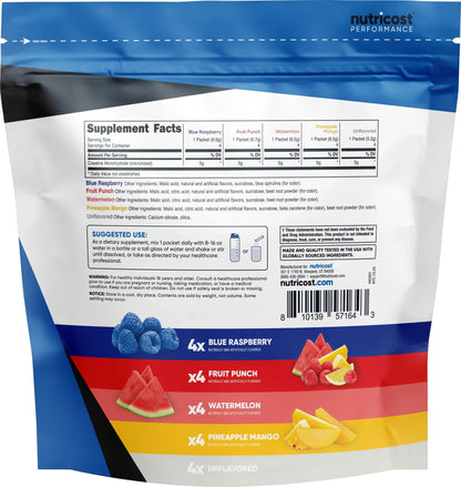 Nutricost, Performance, Creatine Monohydrate Select Flavor