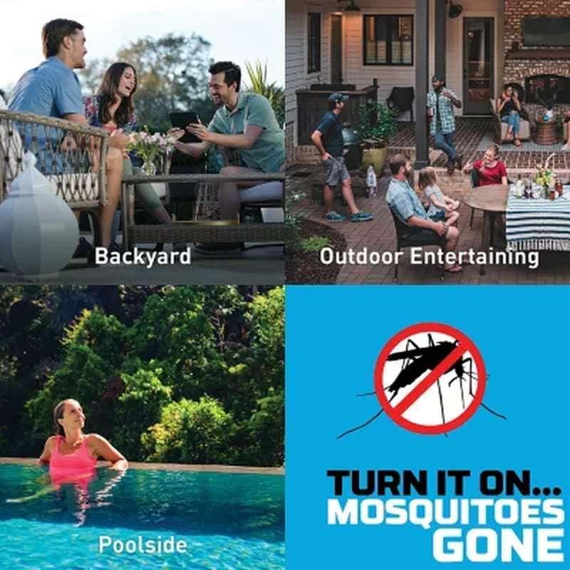 Thermacell Patio Shield Mosquito Repeller, Bonus Pack with 48 Hours of Mosquito Protection (Assorted Colors)