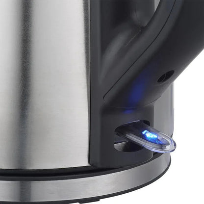 Ktaxon 1500W 1.5L Stainless Steel Electric Kettle with Water Window, Silver