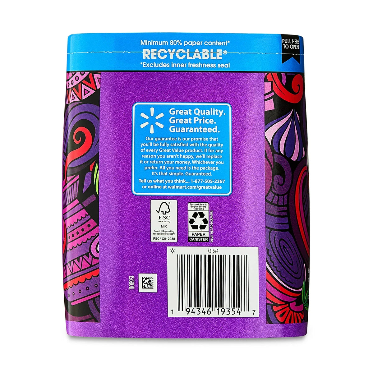 Great Value Colombian Medium Dark Roast Ground Coffee, 9.6 oz