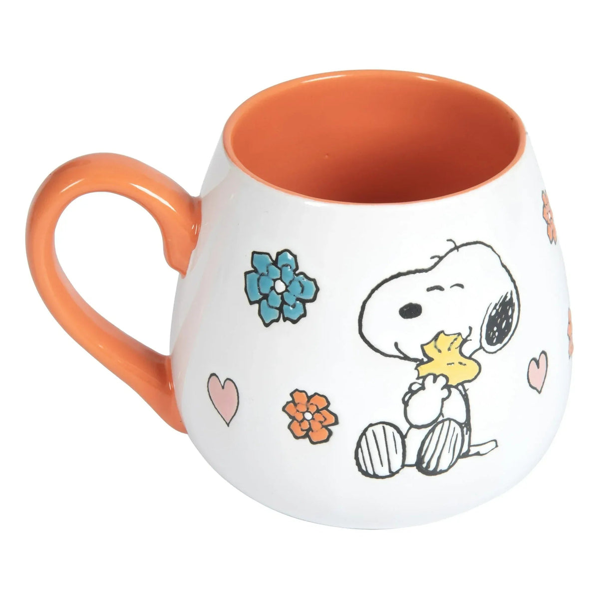 Peanuts Mother Baby Orange 20oz Ceramic Mug