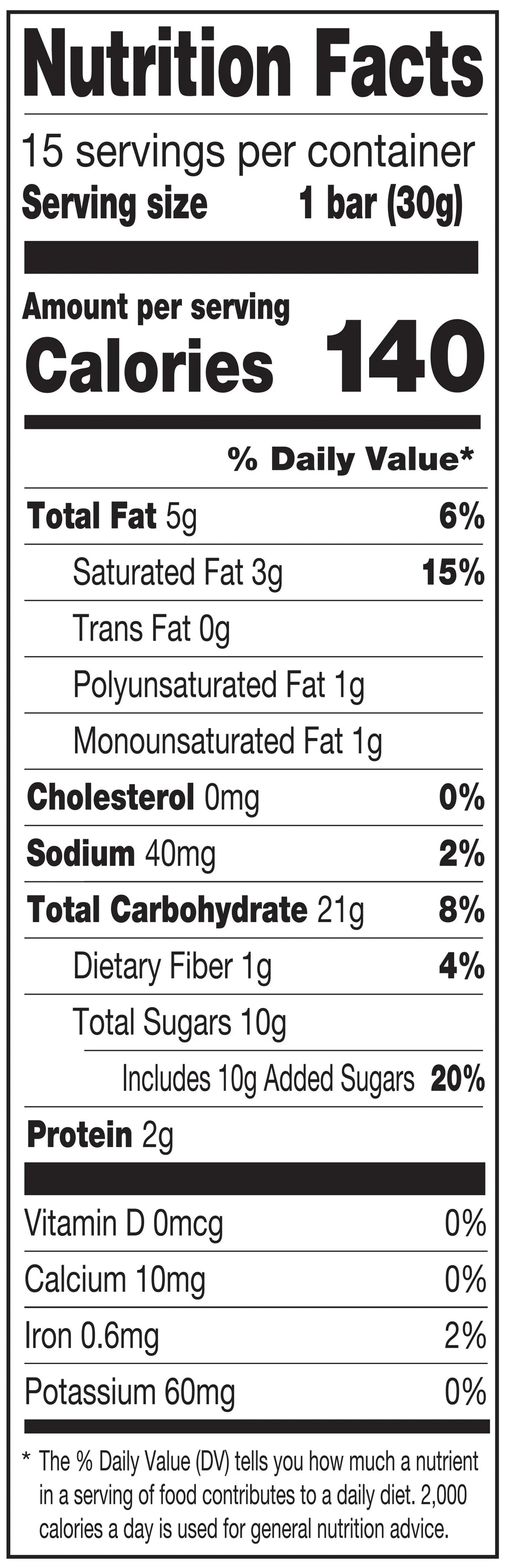 Sunbelt Bakery Chewy Granola Bars, Chocolate Chip, 15 Ct