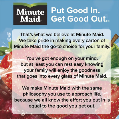 Minute Maid Fruit Punch Juice Drink Carton, 59 fl oz