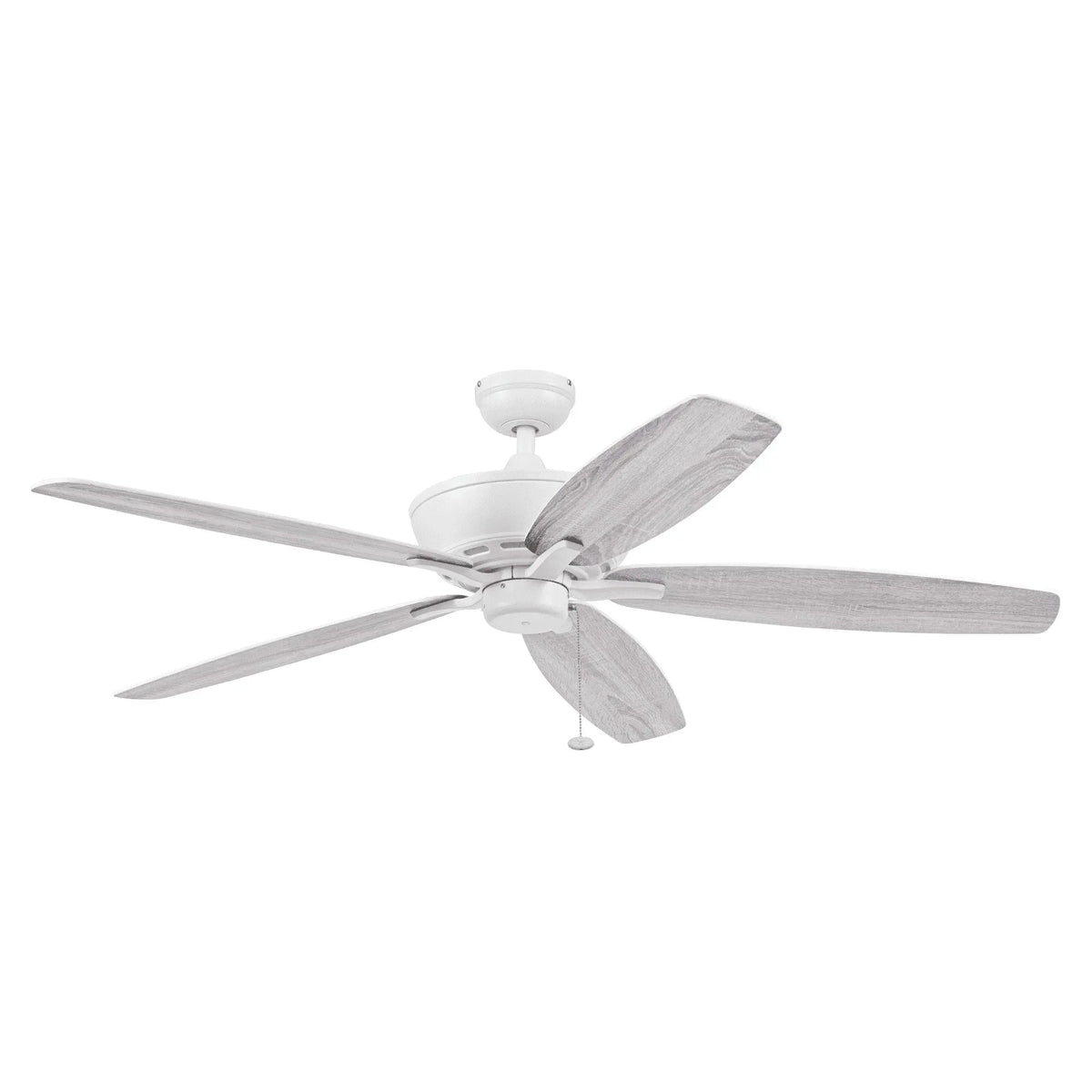Mainstays 60in White Traditional Indoor Outdoor Ceiling Fan