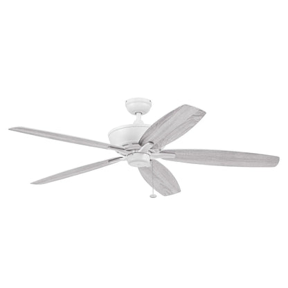 Mainstays 60in White Traditional Indoor Outdoor Ceiling Fan