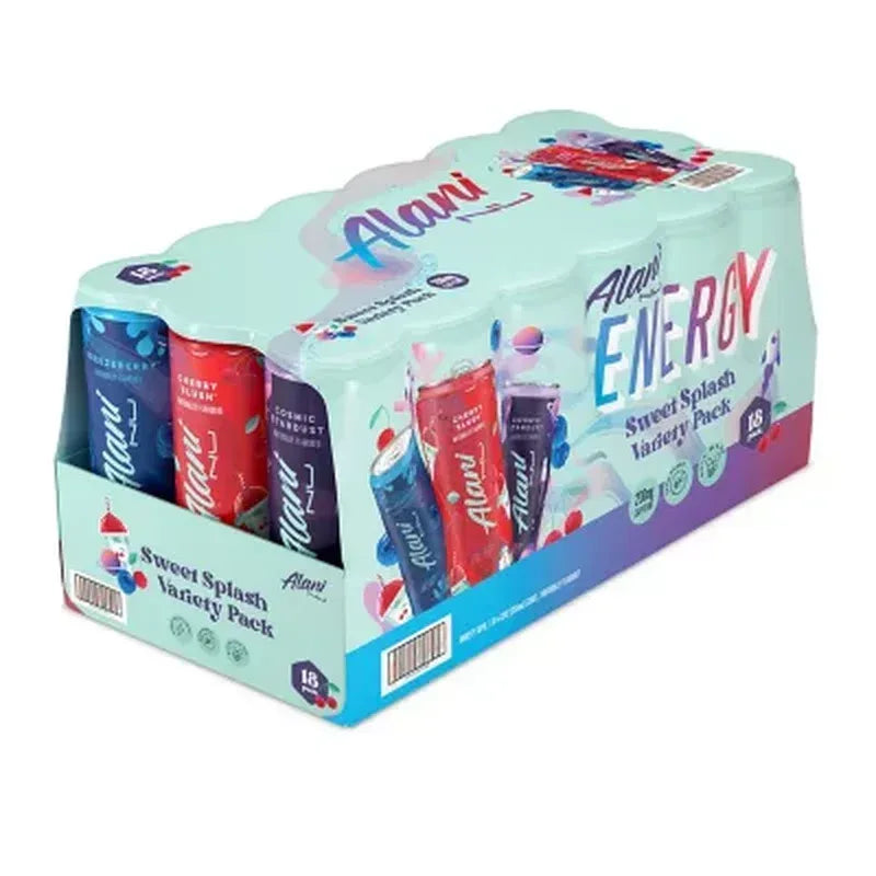 Alani Nu Energy Drink Variety Pack 12 Oz., 18 Pk.