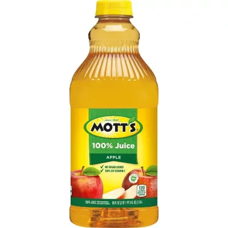 Mott'S 100% Apple Juice (86 Fl. Oz., 2 Pk.)