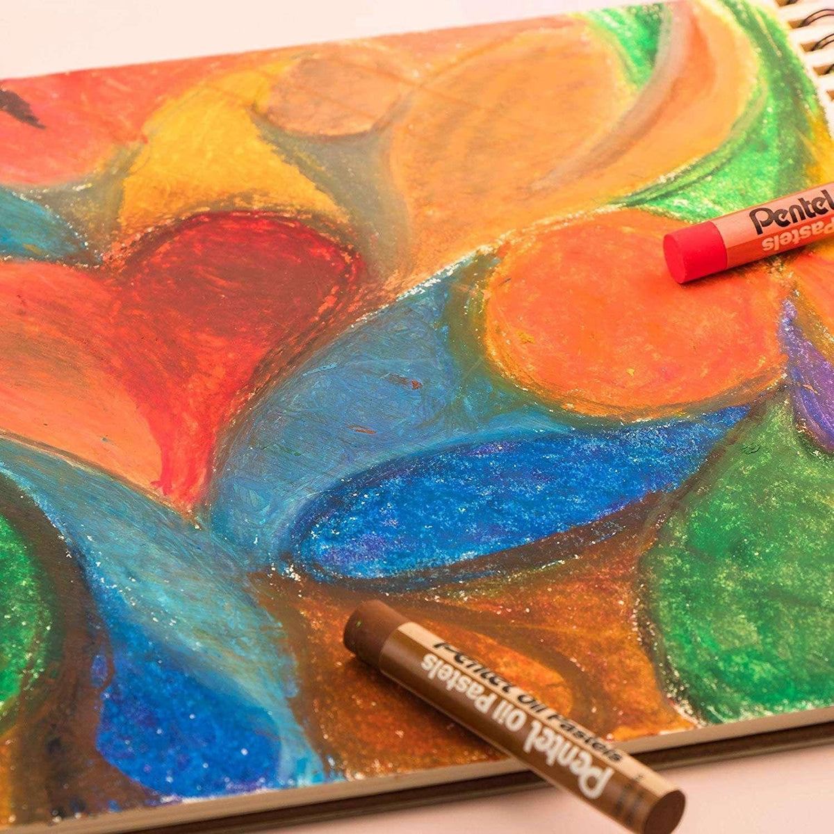 Pentel Oil Pastel 50-Color Set