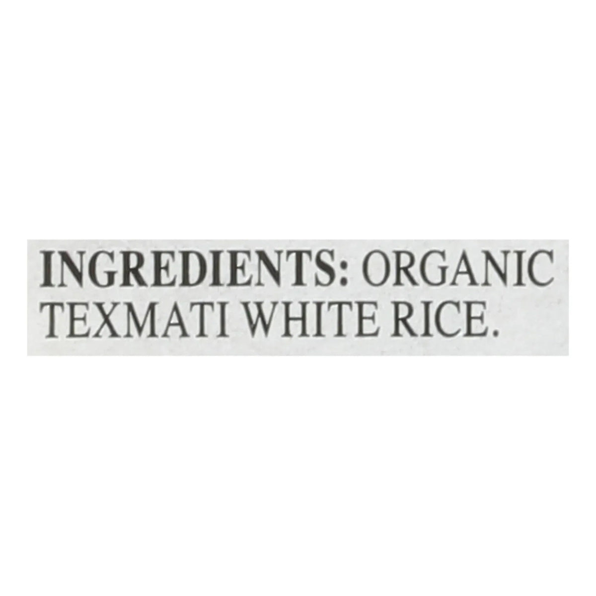 RiceSelect Organic Texmati White Rice, American-Style Basmati Rice, 2 lb Jar