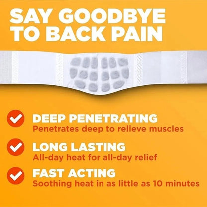ThermaCare Lower Back & Hip Pain Relief Heat Wraps, Large/Extra-Large, 3 Ct