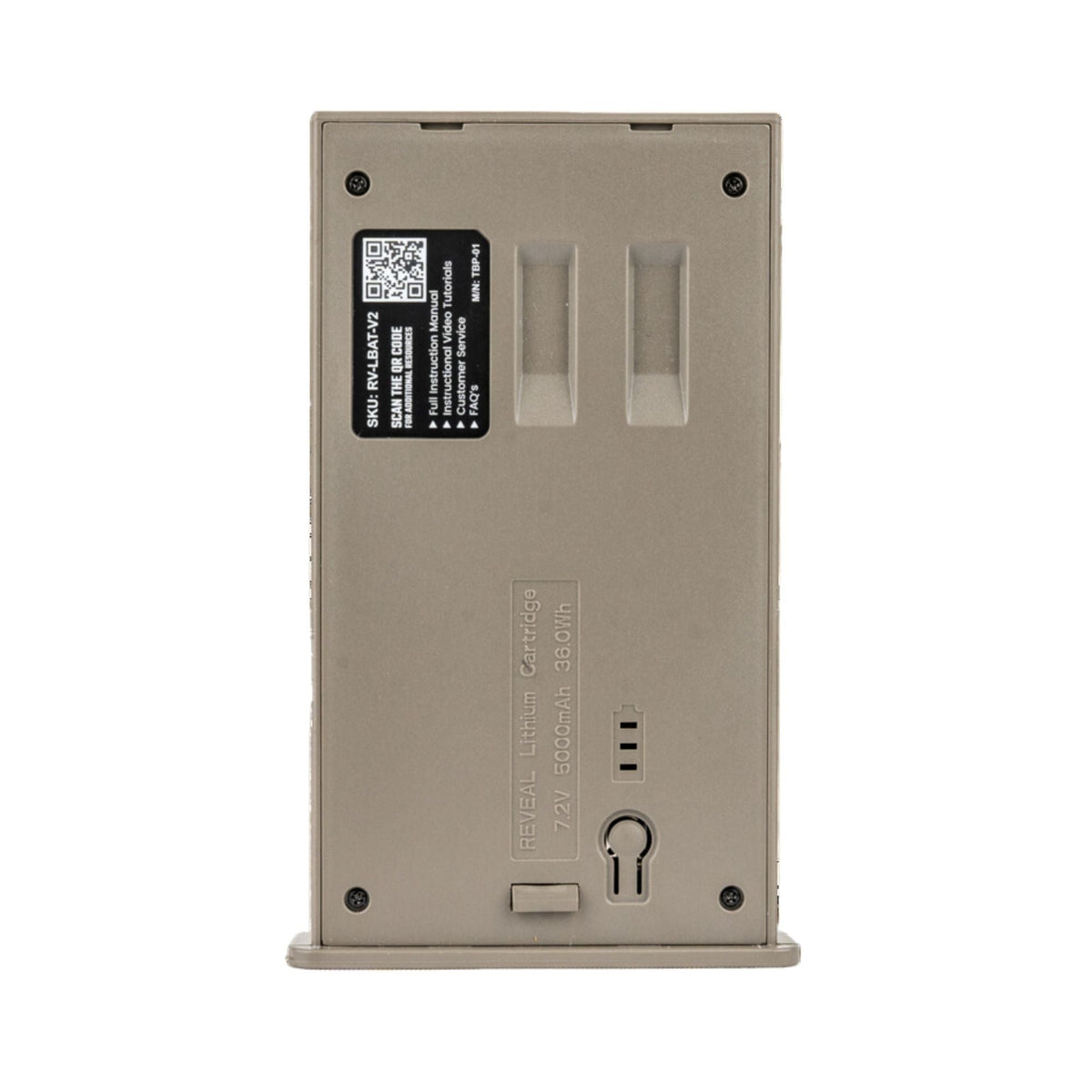 Reveal by Tactacam Lithium Cartridge – Rechargeable Battery for Cellular Trail Cameras, Long-Lasting Power for Hunting & Wildlife Monitoring Cameras, Compatible with Reveal Cameras