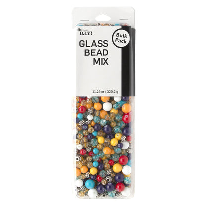 Cousin DIY Acrylic Bead Assortment Mix, Rainbow Colors, AJM65022015, 2500 Piece, Adult