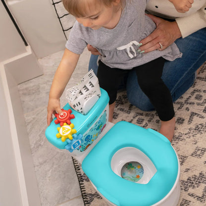 Baby Einstein Geared for Success 2-in-1 Potty Training System, Unisex, Ages 18 Months+