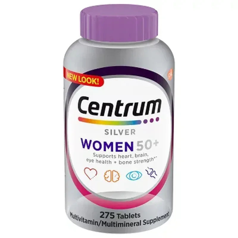 Centrum Silver Multivitamin Women 50+ (275 Tablets)