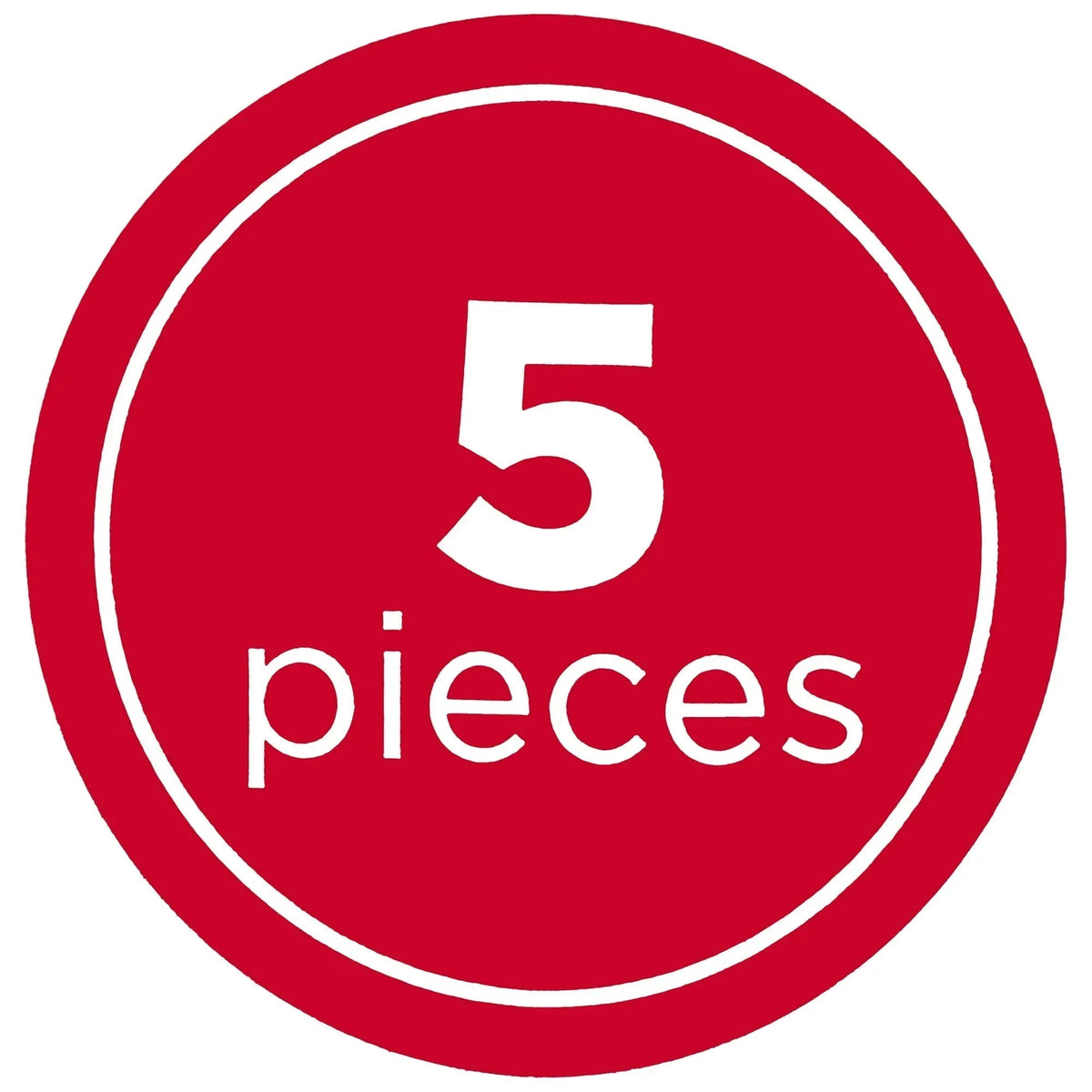12" Red Heart Shaped Latex Balloons, 5 Pieces Per Pack, by Way To Celebrate (Pack of 2)