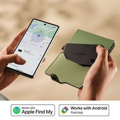 Chipolo LOOP & CARD Bundle - Rechargeable Bluetooth Tracker Item Locator for Keys, Bags & Wallets, Compatible with Apple Find My or Android Find Hub, Out of Range Alerts for Android & Call Your Phone