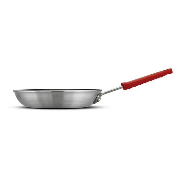 Tramontina Professional 8-Inch Non Stick Small Frying Pan, Heavy-Gauge Aluminum Skillet with Reinforced Nonstick Coating, Red Handle, Dishwasher and Oven Safe