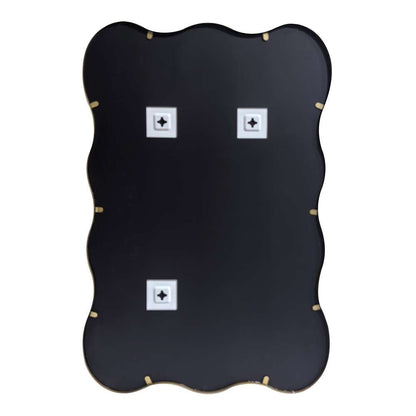 Mainstays 24x36 Gold Framed Large Wall Mirror for Bathroom or Living Room