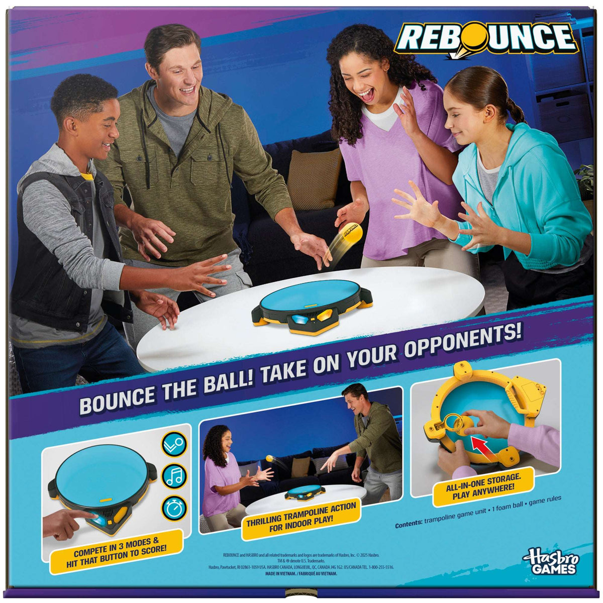 Rebounce Indoor and Outdoor Electronic Action Game for Kids and Adults, Family Games for Kids, 8 and up