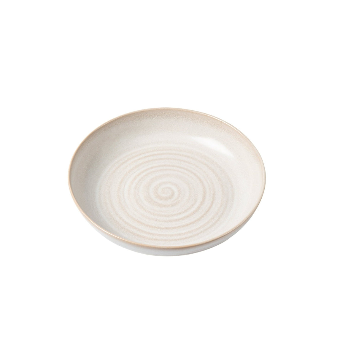 Better Homes & Gardens-Collins Cream Stoneware Round Dinner Bowl
