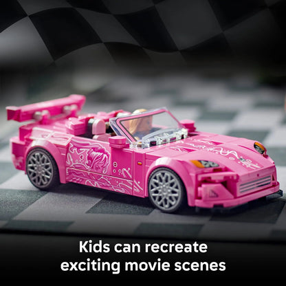 LEGO Speed Champions 2 Fast 2 Furious Honda S2000 Car Toy for Kids, Boys, and Girls, Ages 9+ - Gift for Birthdays for Race Car and Movie Fans - Includes Suki Minifigure - 77241