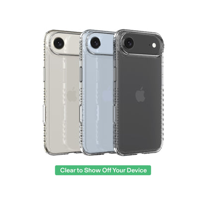 onn Protective Gel Phone Case for iPhone Air - Clear