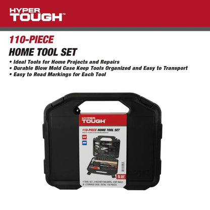 Hyper Tough 110-Piece Tool Set