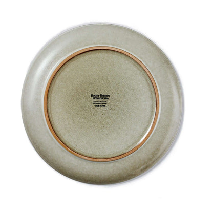 BETTER HOMES & GARDEN BANKS DINNER PLATE CREAM