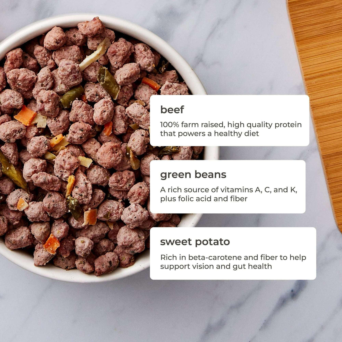 Freshpet Fresh Dog Food, Small Dog Beef & Egg Recipe, Small Bites Freshly Roasted Meals, 1 lb.